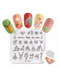 PY-F012 | Πλακέτα για στάμπες μικρή τετράγωνη