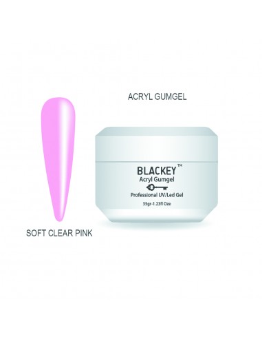 Blackey | Acryl Gum Gel Soft clear pink  (35g)