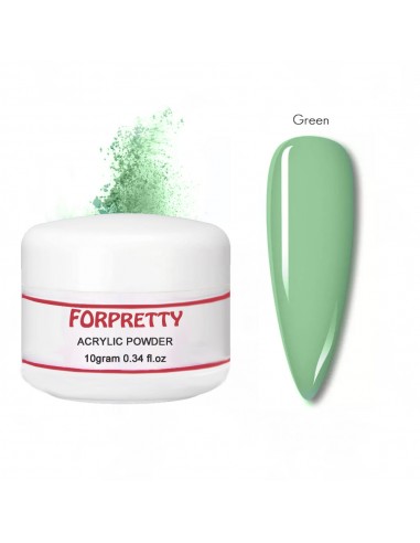 For pretty | Σκόνη ακρυλικού Green (10g)
