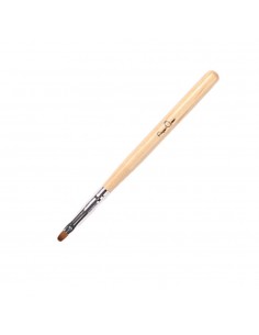 PGFQ-1 | Πινέλo για Gel με στρογγυλές γωνίες Νο 1