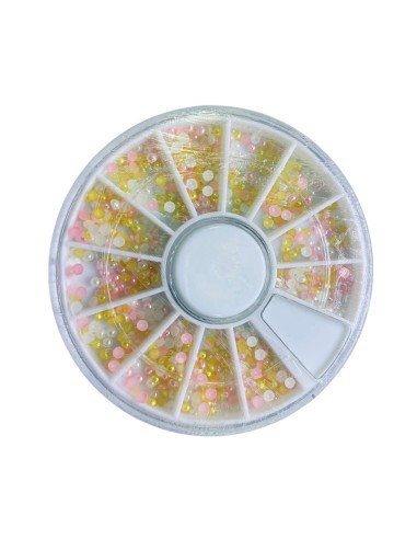 RP-PP | Ρόδα με Πέρλες παστέλ |...