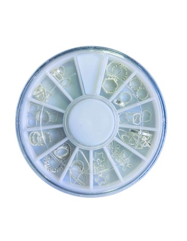 RS-FR | Ρόδα με Κάδρα ασημί |...