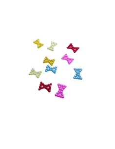 FPM-10 | 10 Τεμ Φιογκάκια από πέρλα mix | Διακοσμητικά...