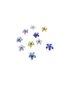 FLS-10 | 10 Τεμ Λουλουδάκια με Strass mix | Διακοσμητικά...