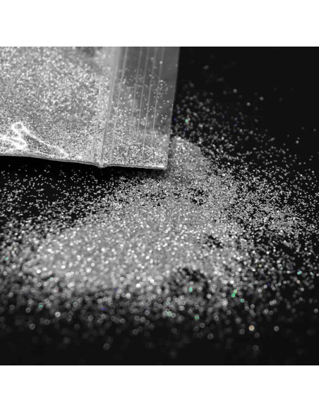 GL-S | Glitter ασημί(10g) | Διακοσμητικά νυχιών