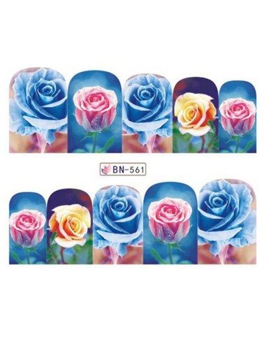 BN-561 | Τατουάζ νερού, τριαντάφυλλα...