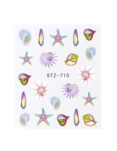 STZ-710 | Τατουάζ νερού, κοχύλια και αστερίες | Water...