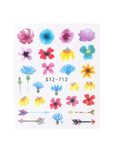 STZ-712 | Τατουάζ νερού, λουλούδια...