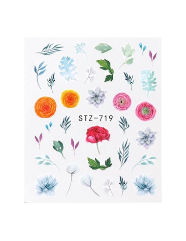 STZ-719 | Τατουάζ νερού, λουλούδια...