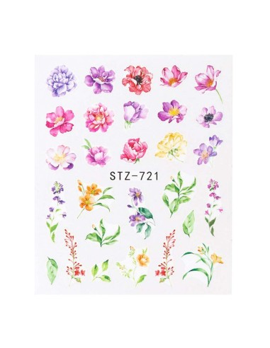 STZ-721 | Τατουάζ νερού, λουλούδια...