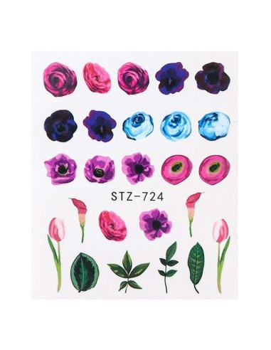 STZ-724 | Τατουάζ νερού, λουλούδια...