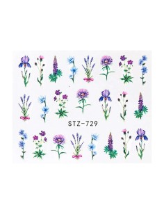 STZ-729 | Τατουάζ νερού, λουλούδια πολύχρωμα | Water...
