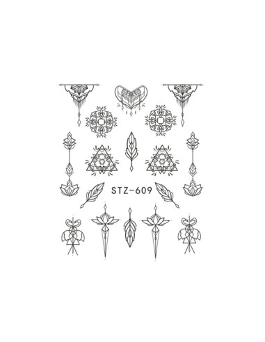 STZ-609 | Τατουάζ νερού, διακοσμητικά...