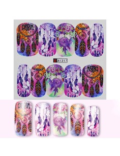 A1317 | Τατουάζ νερού, ονειροπαγίδες | Water transfer