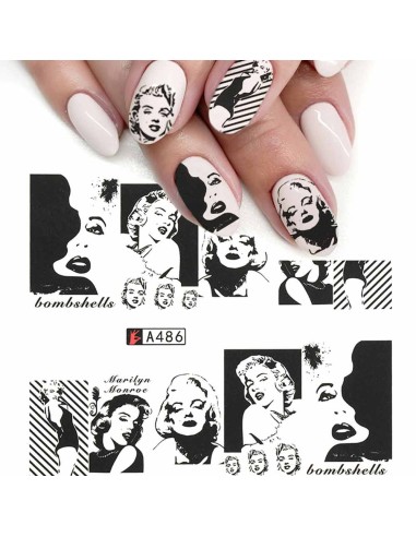 A486 | Τατουάζ νερού, Marilyn Monroe...