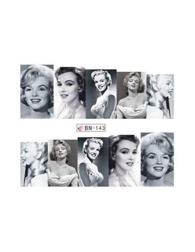 BN-143 | Τατουάζ νερού, Marilyn...