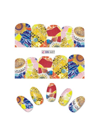 BN-627 | Τατουάζ νερού, μωσαϊκό |...