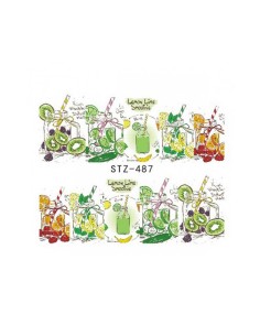 STZ-487 | Τατουάζ νερού, λεμονάδα | Water transfer