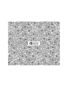 A634 | Τατουάζ νερού, μαύρη δαντέλα | Water transfer