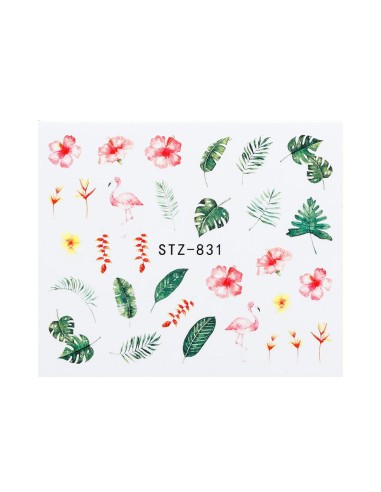 STZ-831 | Τατουάζ νερού, φλαμίνγκο,...