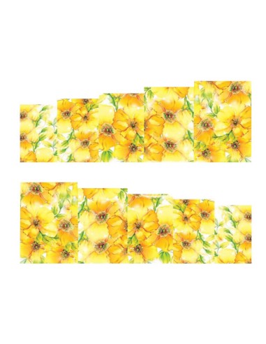 A052 | Τατουάζ νερού, λουλούδια...