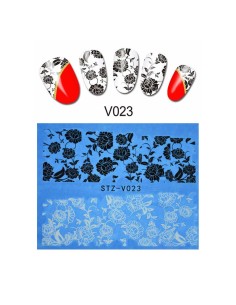 STZ-V023 | Τατουάζ νερού, δαντέλα μαύρη και λευκή  |...