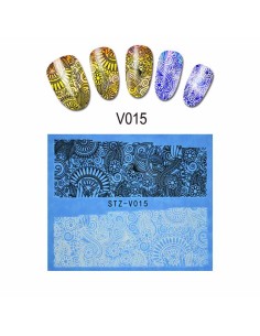 STZ-V015 | Τατουάζ νερού, δαντέλα μαύρη και λευκή  |...