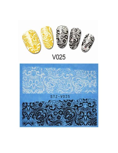 STZ-V025 | Τατουάζ νερού, δαντέλα...