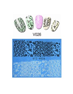 STZ-V026 | Τατουάζ νερού, δαντέλα μαύρη και λευκή  |...