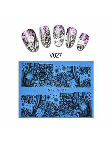 STZ-V027 | Τατουάζ νερού, δαντέλα...
