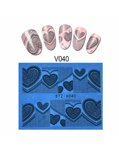 STZ-V040 | Τατουάζ νερού, δαντέλα και...