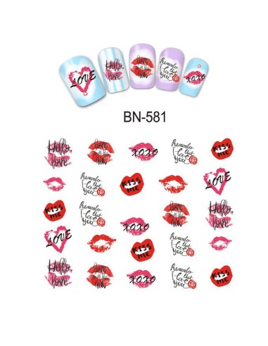 BN-581 | Τατουάζ νερού, love και...