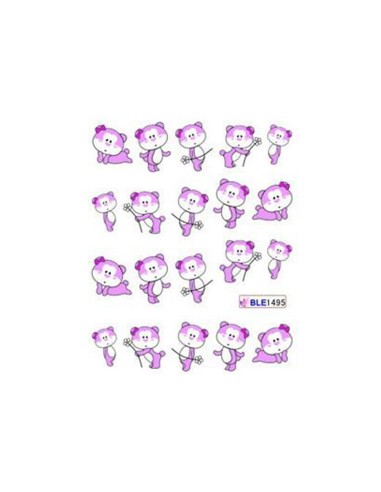 BLE1495 | Τατουάζ νερού, αρκουδάκια...