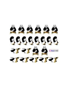 BLE1490 | Τατουάζ νερού, kung - fu panda | Water transfer