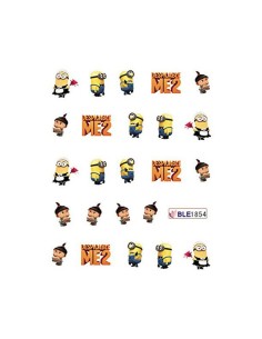 BLE1854 | Τατουάζ νερού, Minions | Water transfer