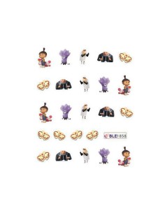 BLE1858 | Τατουάζ νερού, Minions | Water transfer