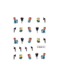 BLE1861 | Τατουάζ νερού, Minions | Water transfer