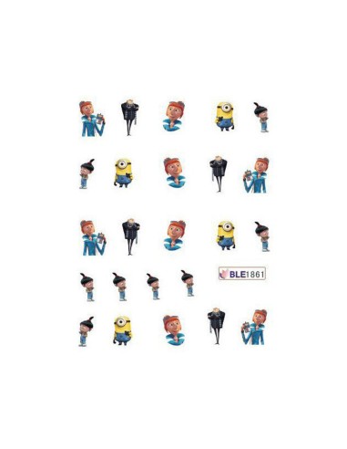 BLE1861 | Τατουάζ νερού, Minions |...