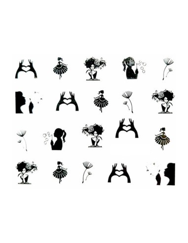 STZ-014 | Τατουάζ νερού, φιγούρες...