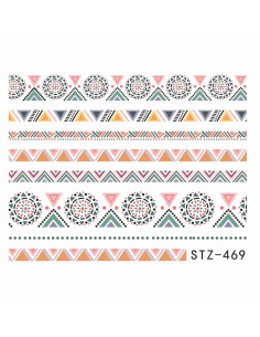 STZ-469 | Τατουάζ νερού, γεωμετρικά σχήματα  | Water...