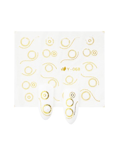 Y-068 | Τατουάζ νερού, χρυσό σχέδιο...