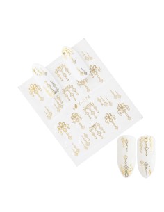 Y-074 | Τατουάζ νερού, χρυσό σχέδιο κόσμημα | Water transfer