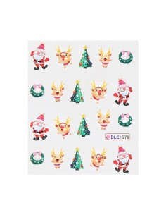 BLE1579 | Τατουάζ νερού, χριστουγεννιάτικα σχέδια | Water...