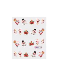 BLE1585 | Τατουάζ νερού, χριστουγεννιάτικα σχέδια | Water...