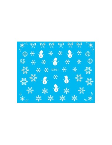 D261 | Τατουάζ νερού, χιονονιφάδες...