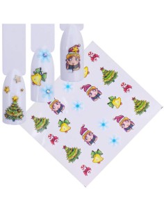 A1164 | Τατουάζ νερού, χριστουγεννιάτικα σχέδια | Water...