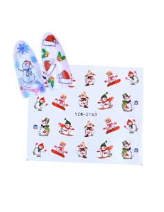 YZW-2153 | Τατουάζ νερού, χριστουγεννιάτικα σχέδια |...
