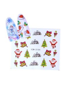 YZW-2154 | Τατουάζ νερού, χριστουγεννιάτικα σχέδια |...