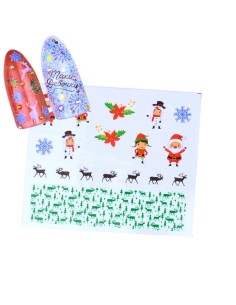 YZW-2174 | Τατουάζ νερού, χριστουγεννιάτικα σχέδια |...