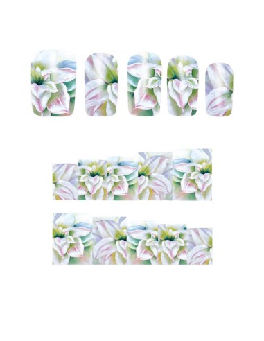 A055 | Τατουάζ νερού, λουλούδια...